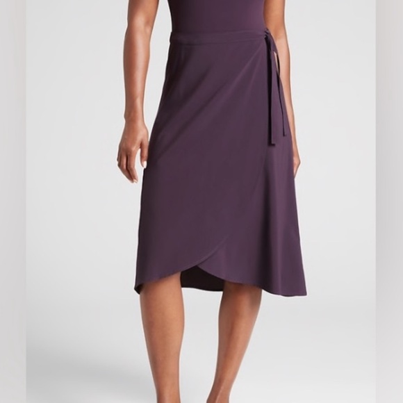 ATHLETA Grace wrap skirt deep crocus violet size XL J - Picture 1 of 10